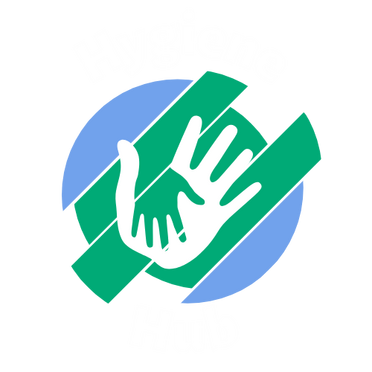Logo with hands and the text "Hygiene Hub."