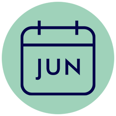 June month calendar icon