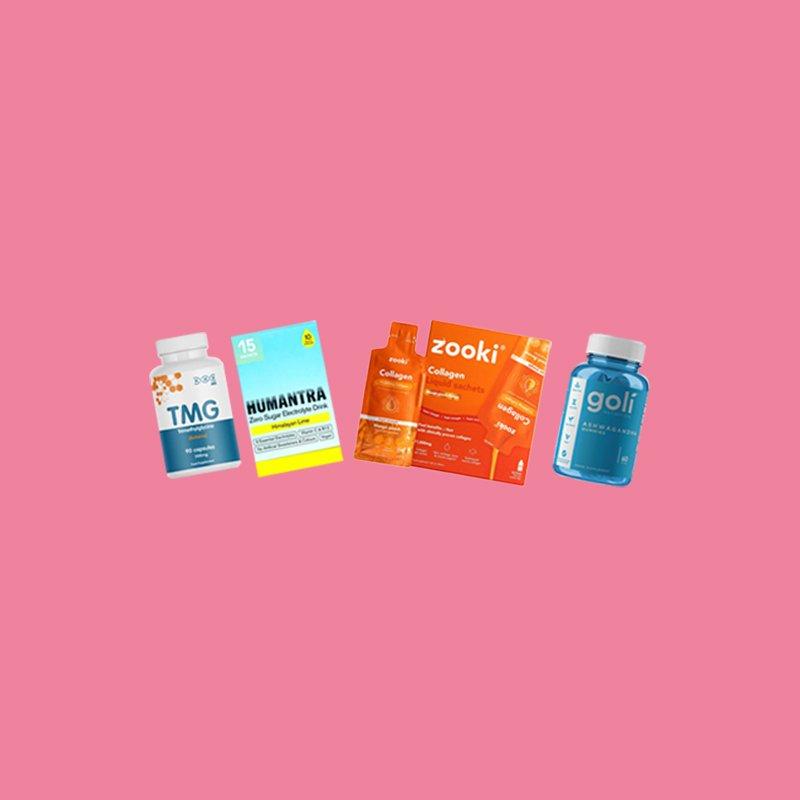 Four healthcare products 