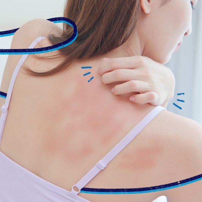 Someone itching their back